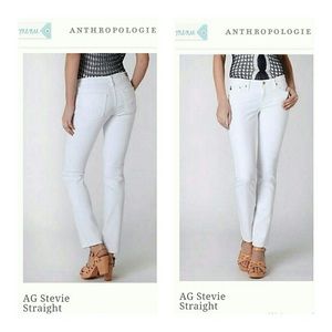 AG white cut off jeans